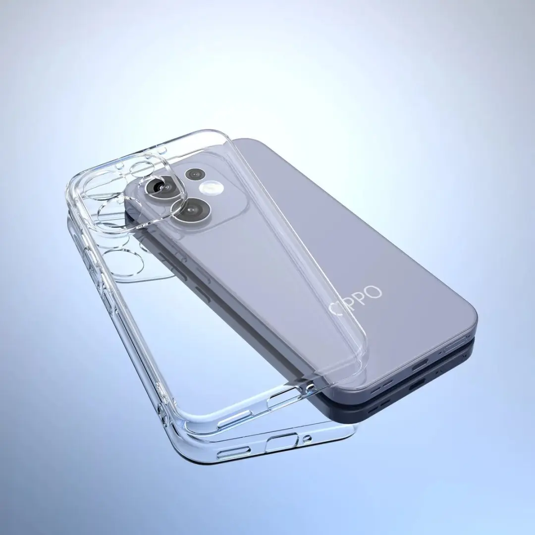 Selected Transparant TPU Hoesje Oppo Reno 15 - Ultra Dun - afbeelding 6 van 6