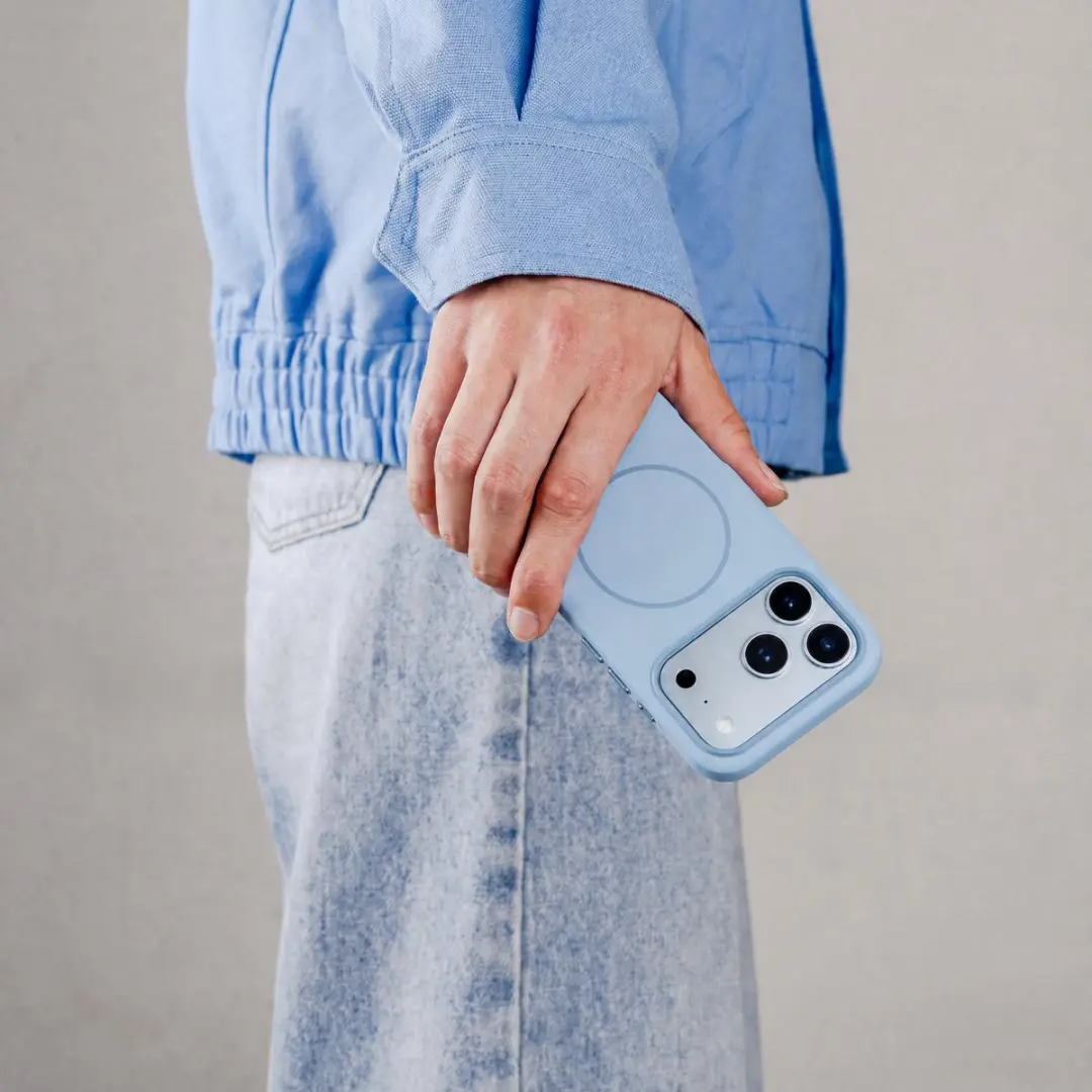 Imoshion Hoesje iPhone 18/17 Pro - Lichtblauw - MagSafe - afbeelding 3 van 6