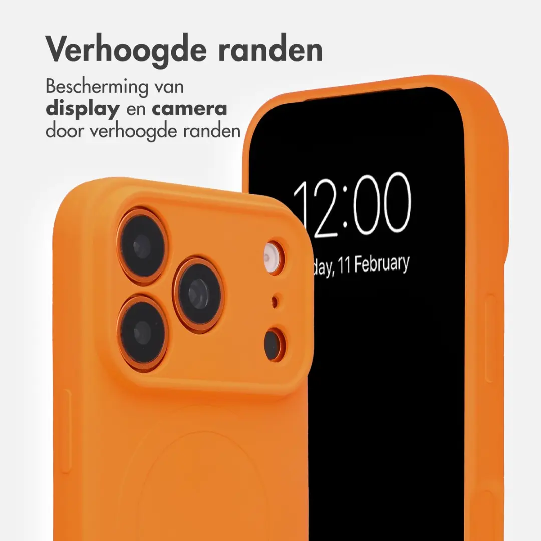 Imoshion Hoesje iPhone 18/17 Pro Max - Oranje MagSafe - afbeelding 4 van 6