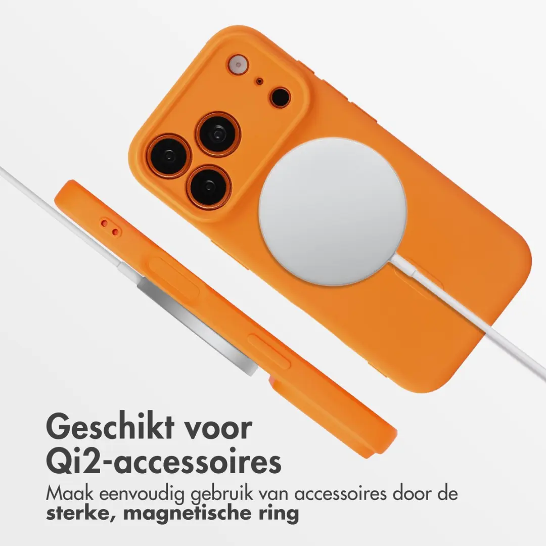 Imoshion Hoesje iPhone 18/17 Pro Max - Oranje MagSafe - afbeelding 2 van 6
