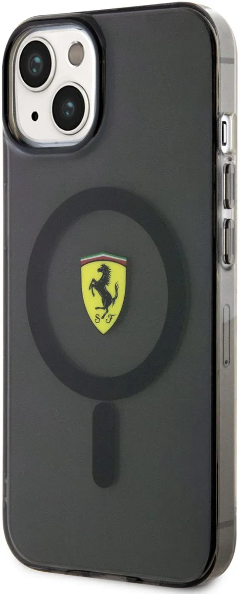 Ferrari Translucent Back Case MagSafe iPhone 14 Plus