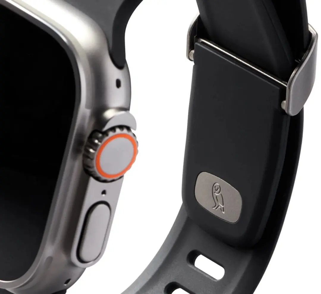 Bellroy Venture Horlogeband Large 44-49mm - Apple Watch - Zwart - afbeelding 3 van 6