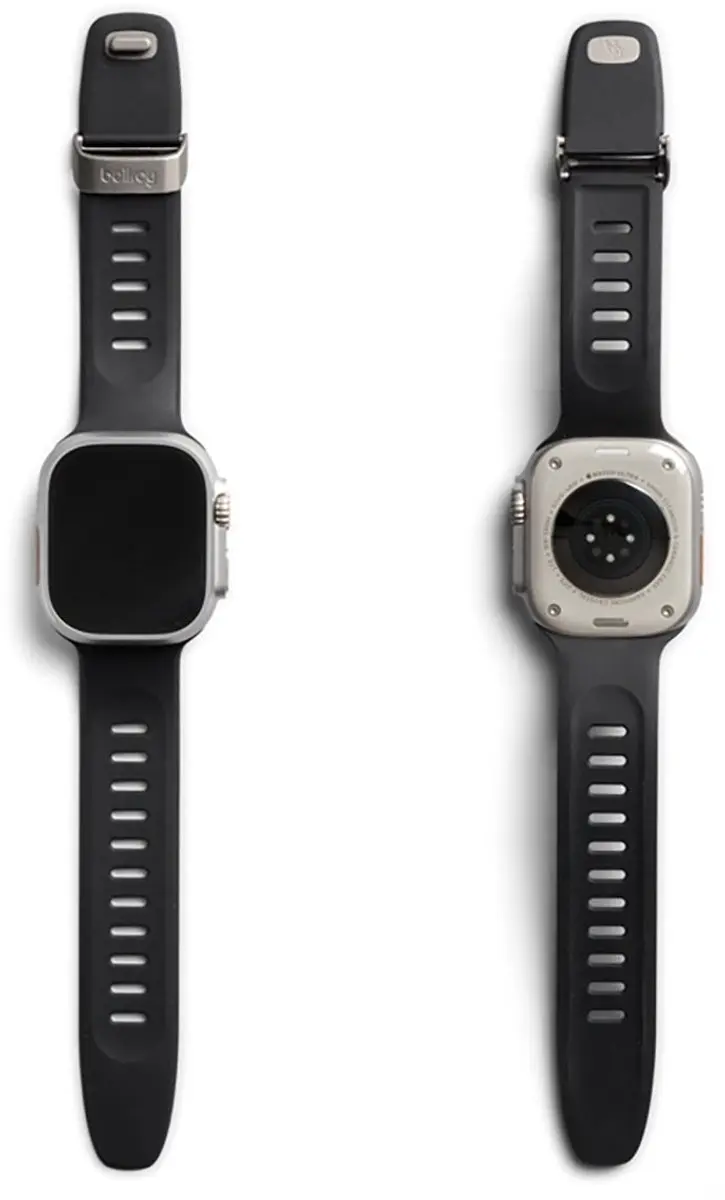 Bellroy Venture Horlogeband Large 44-49mm - Apple Watch - Zwart - afbeelding 2 van 6