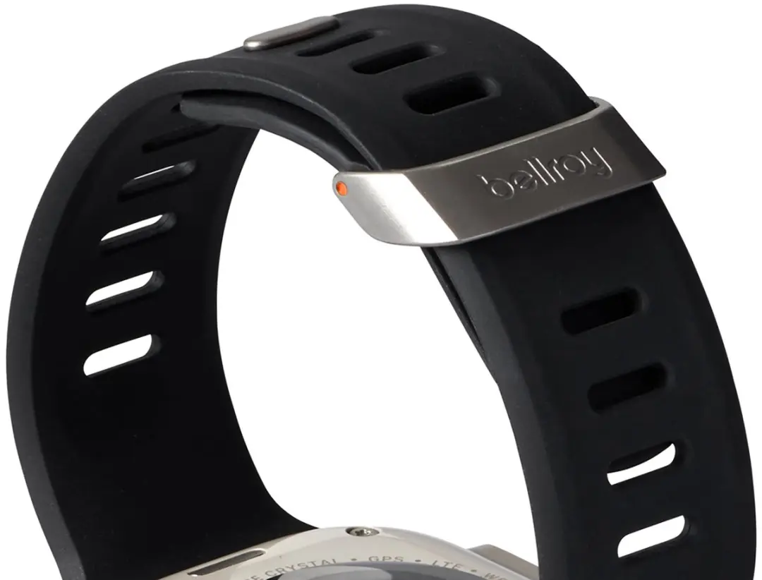 Bellroy Venture Horlogeband Large 44-49mm - Apple Watch - Zwart - afbeelding 4 van 6