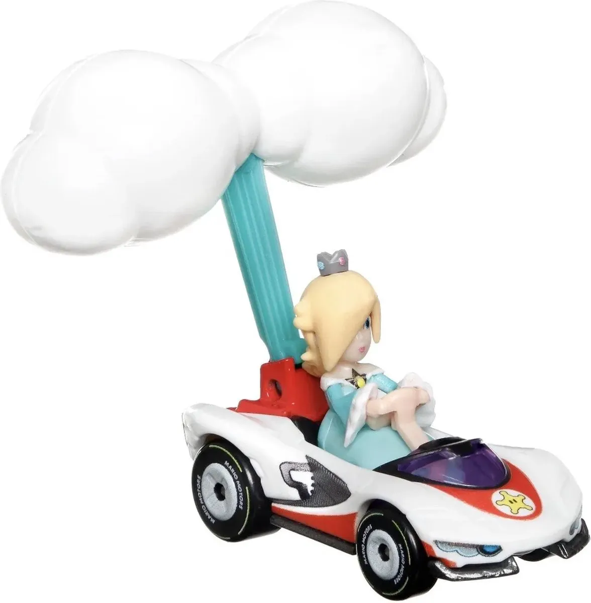 Hot Wheels Mario Kart Rosalina P-Wing + Cloud Glider 1:64 - HDB43