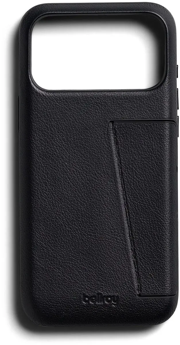 Bellroy Full Lederen iPhone 18 Pro Max Hoesje - Zwart - afbeelding 4 van 4