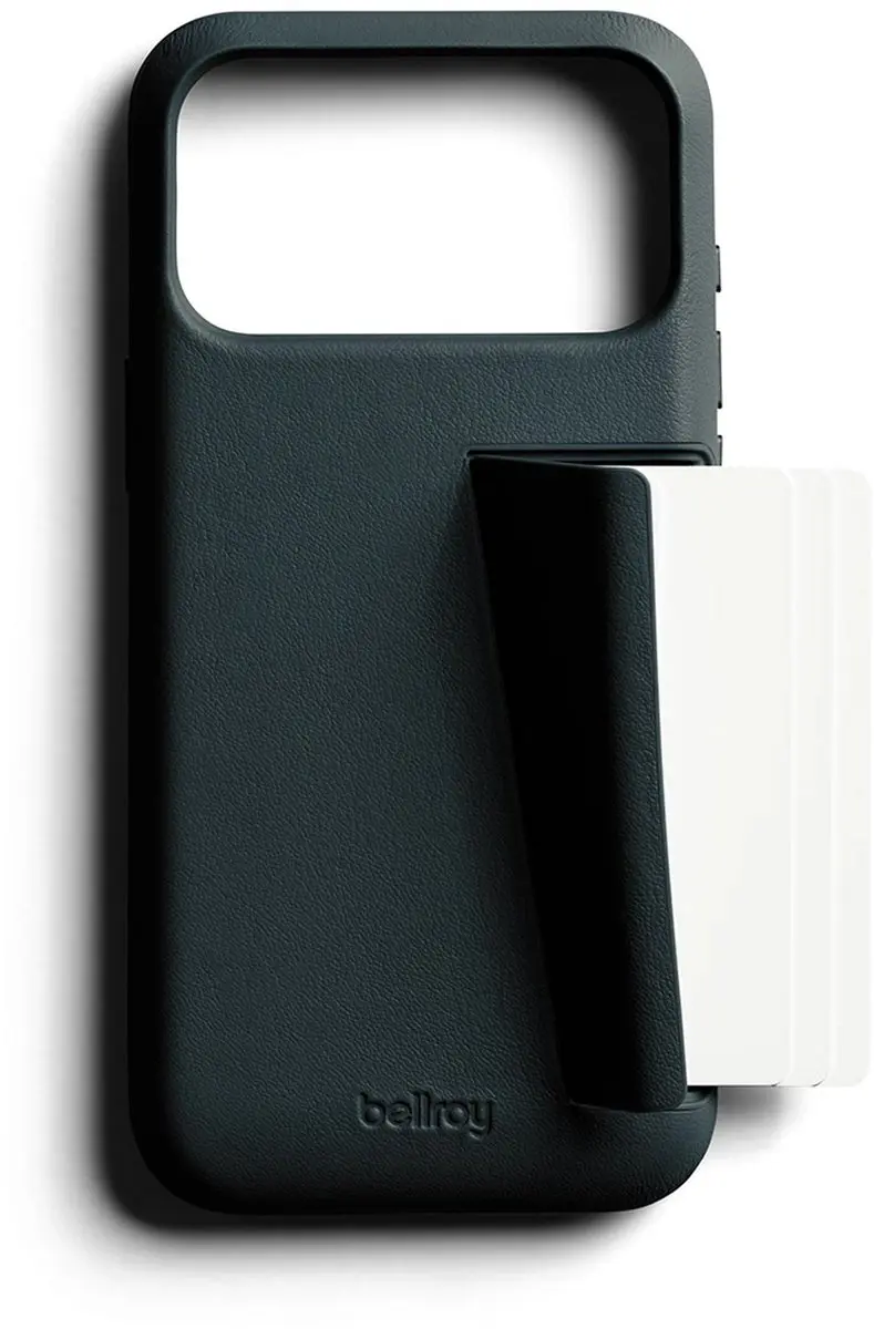 Bellroy 3 Card iPhone 18 Pro Max Hoesje - Zwart - afbeelding 4 van 4