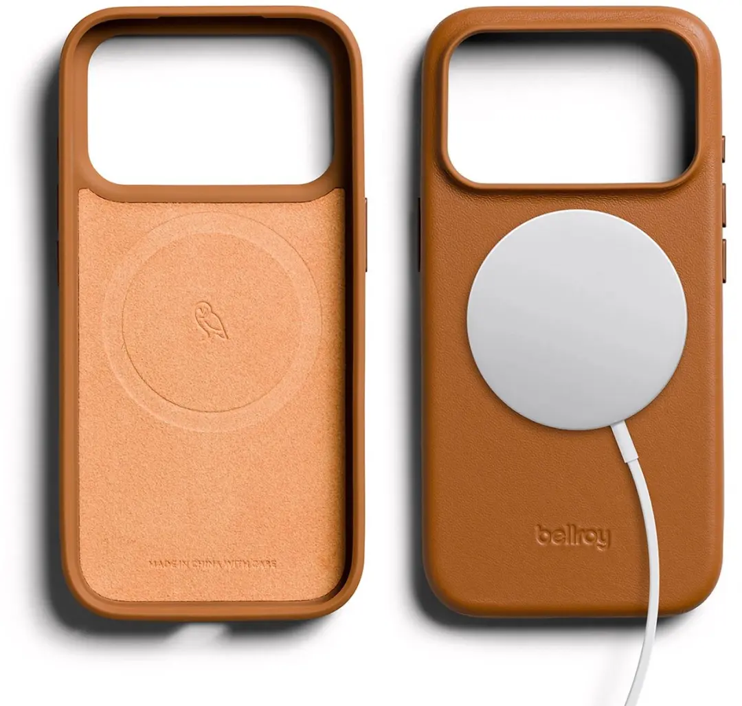 Bellroy Full Lederen iPhone 18 Pro Hoesje - Bruin - afbeelding 2 van 6