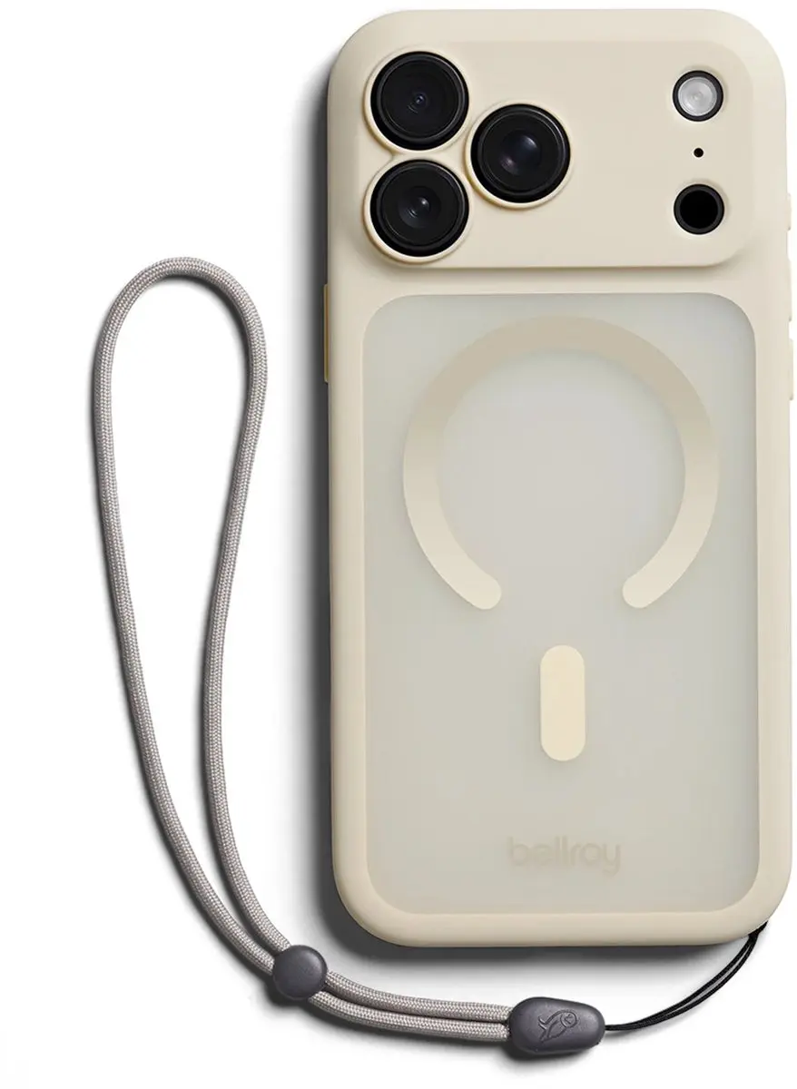 Bellroy Cinch Hoesje iPhone 18 Pro Max - MagSafe - Beige - afbeelding 2 van 3