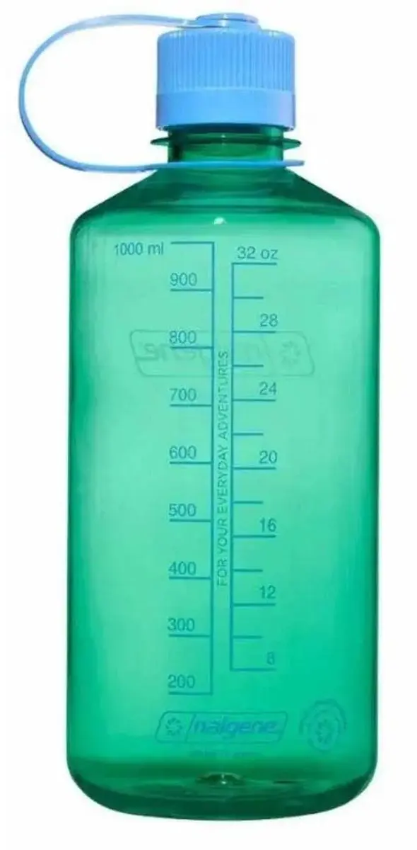 Nalgene Narrow-Mouth N2021-3432 Drinkfles 1L - Pastel Green - afbeelding 4 van 6