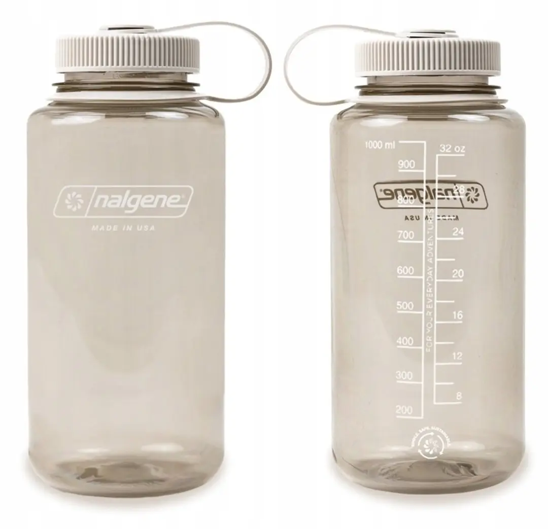 Nalgene Wide Mouth Fles 1L - Cotton - afbeelding 6 van 6