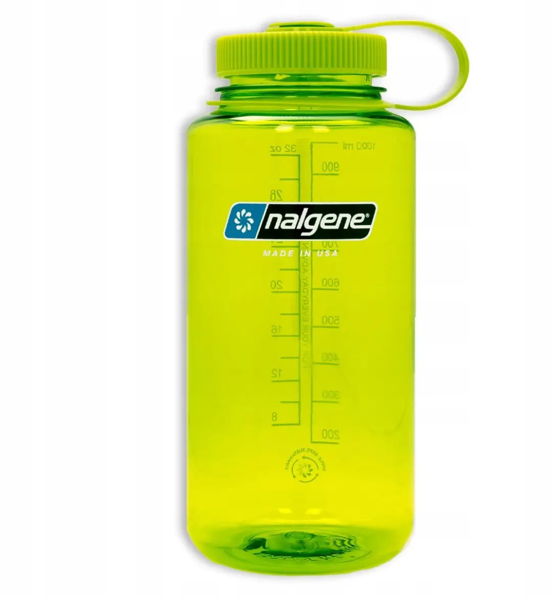 Nalgene Wide Mouth Fles 1L - Spring Green - afbeelding 6 van 6