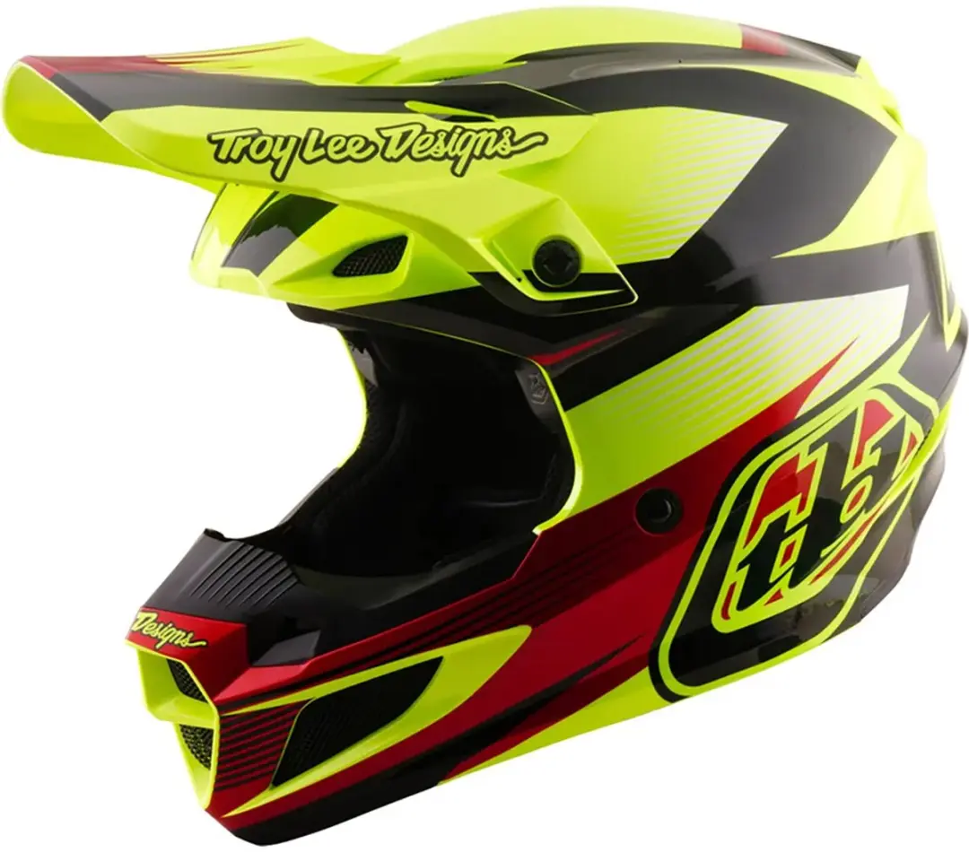 Troy Lee Designs SE5 Polycarbonate MIPS Ripper Motocrosshelm -