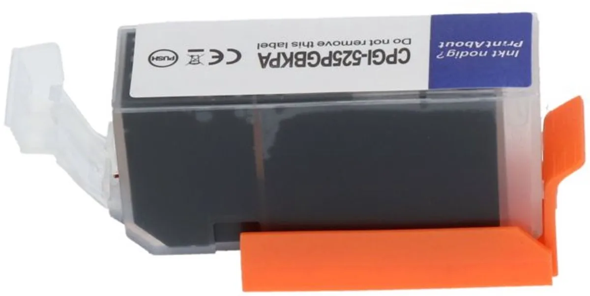 PrintAbout PGI-525PGBK Inktcartridge - Zwart - 23ml