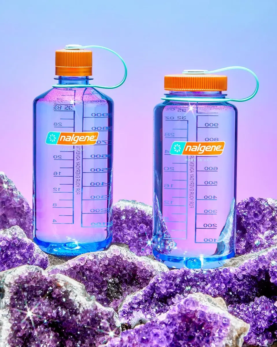 Nalgene Wide Mouth Fles 1L - N2020-1932 - Amethyst - afbeelding 2 van 3