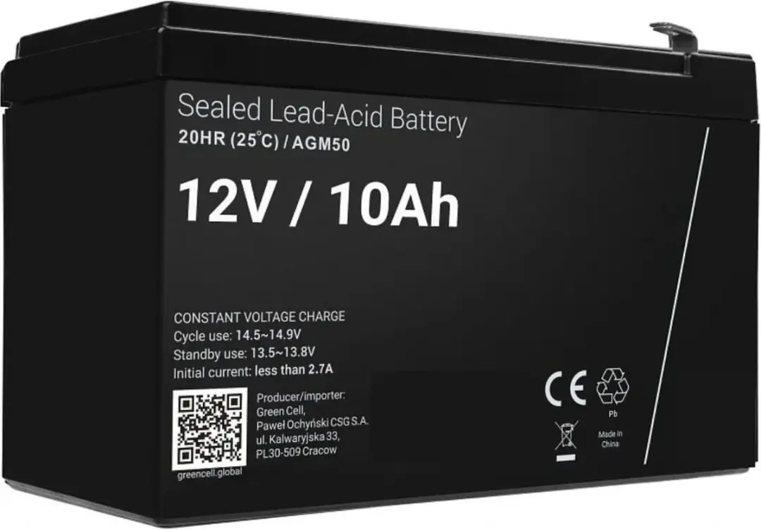 Premium 12V 10Ah Accu