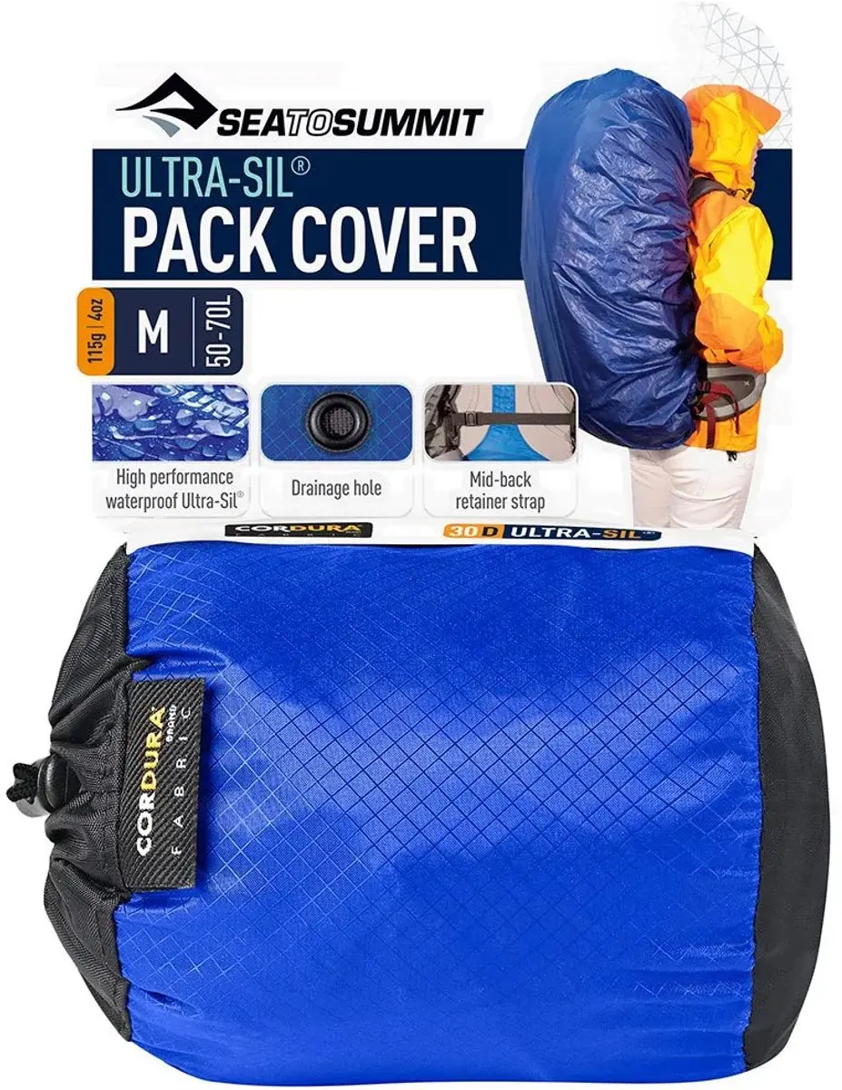 Sea to Summit Regenhoes Ultra-Sil 50L - Blauw