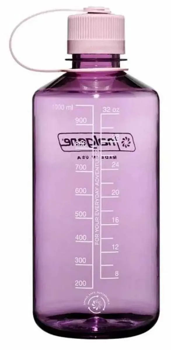 Nalgene Narrow Mouth N2021-2932 Drinkfles 1L - Cherry Blossom - afbeelding 2 van 6