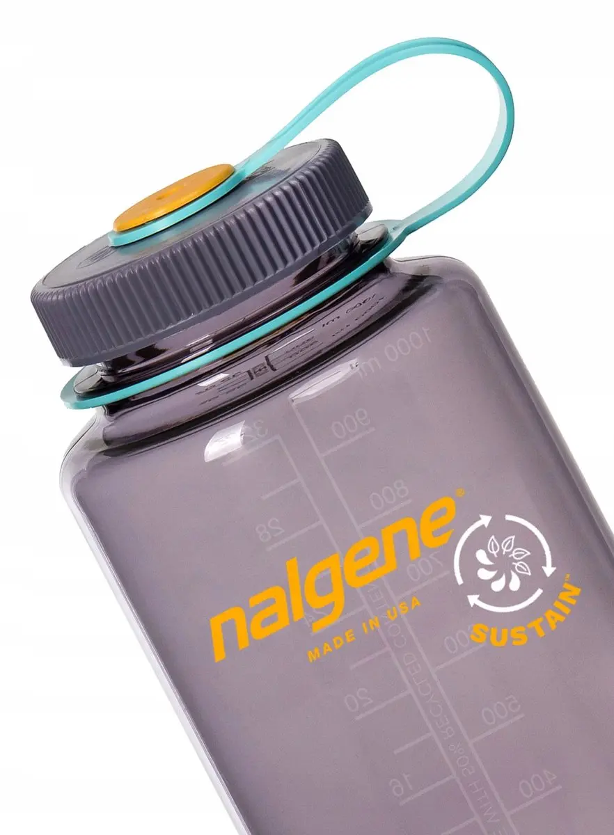 Nalgene Wide Mouth Fles 1L - Aubergine - afbeelding 5 van 6