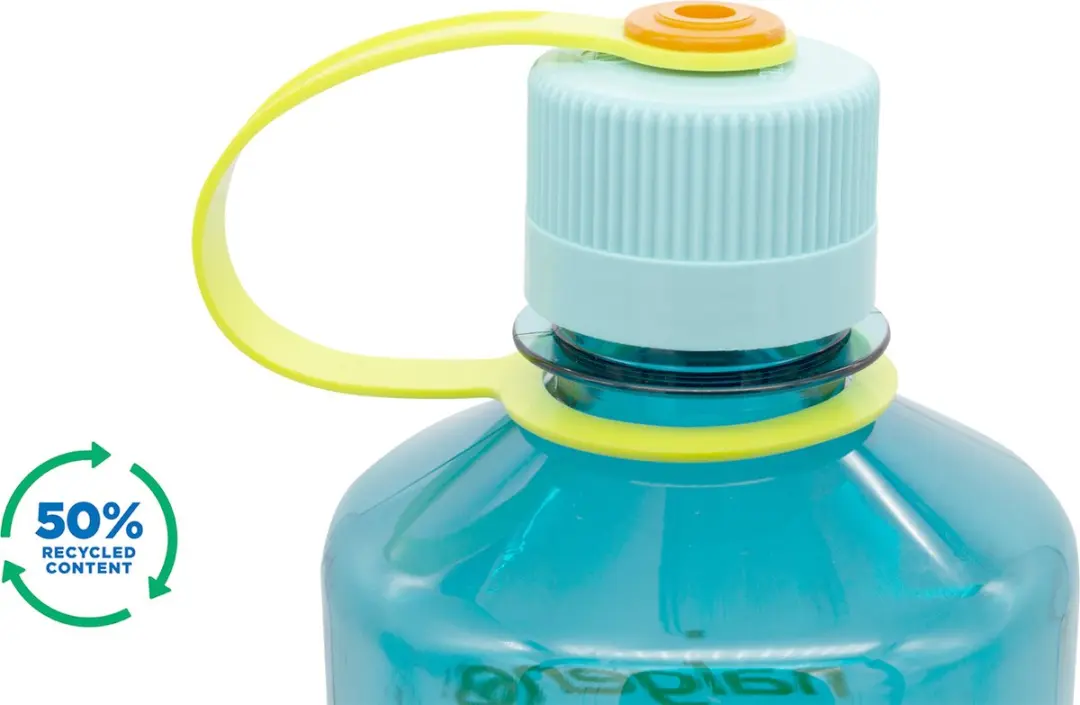 Nalgene Narrow-Mouth N2020-1132 Drinkfles 1000ml - Cerulean - afbeelding 3 van 5