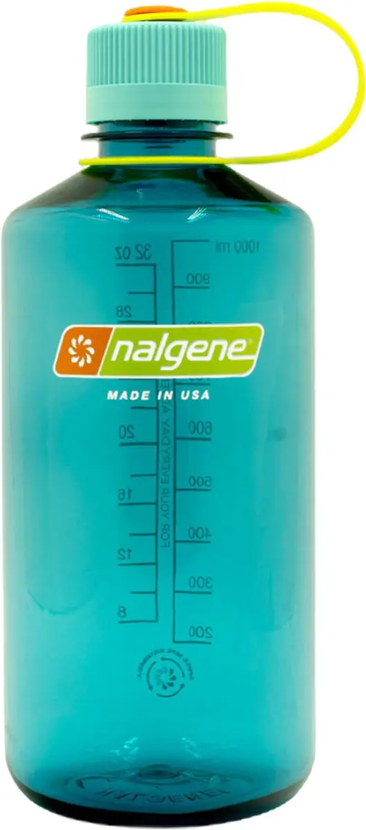 Nalgene Narrow-Mouth N2020-1132 Drinkfles 1000ml - Cerulean - afbeelding 5 van 5
