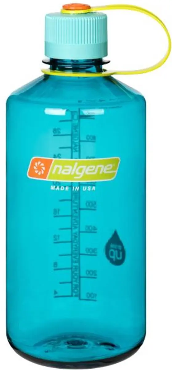 Nalgene Narrow-Mouth N2020-1132 Drinkfles 1000ml - Cerulean - afbeelding 4 van 5