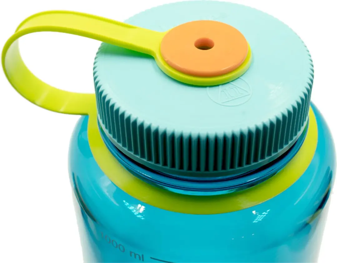 Nalgene Wide Mouth Fles 1L - Cerulean - afbeelding 3 van 6
