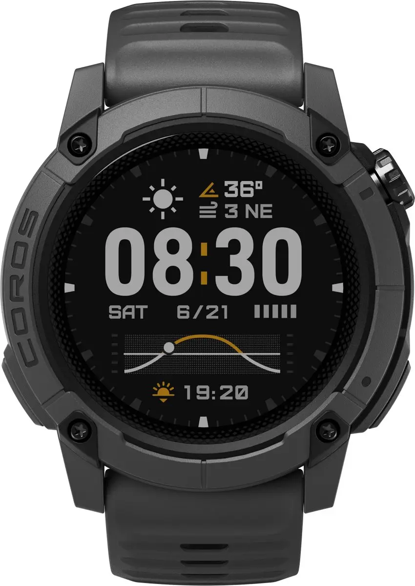 Coros Nomad Adventure Watch 46mm - Donker Grijs - afbeelding 4 van 5