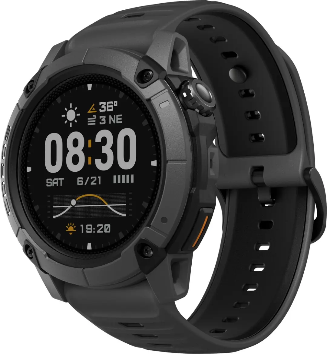 Coros Nomad Adventure Watch 46mm - Donker Grijs - afbeelding 2 van 5