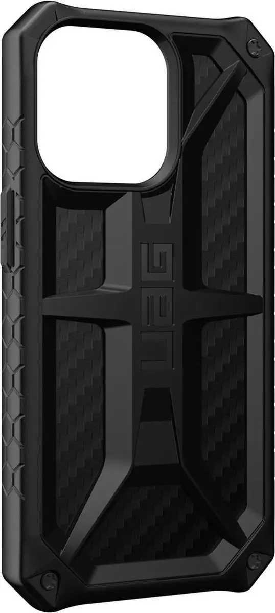 Urban Armor Gear Monarch Series iPhone 13 Pro Hoesje - Carbon Fiber - MPN 113151114242 - afbeelding 3 van 6