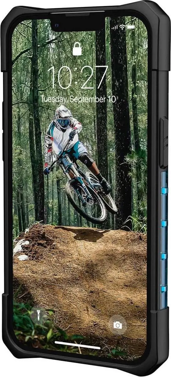 Urban Armor Gear Plasma Series iPhone 13 Pro Hoesje - Blauw - afbeelding 5 van 6