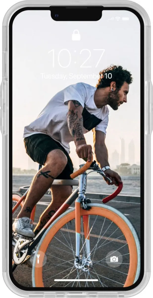 Urban Armor Gear Civilian Series iPhone 13 Pro Hoesje - Transparant - afbeelding 3 van 6