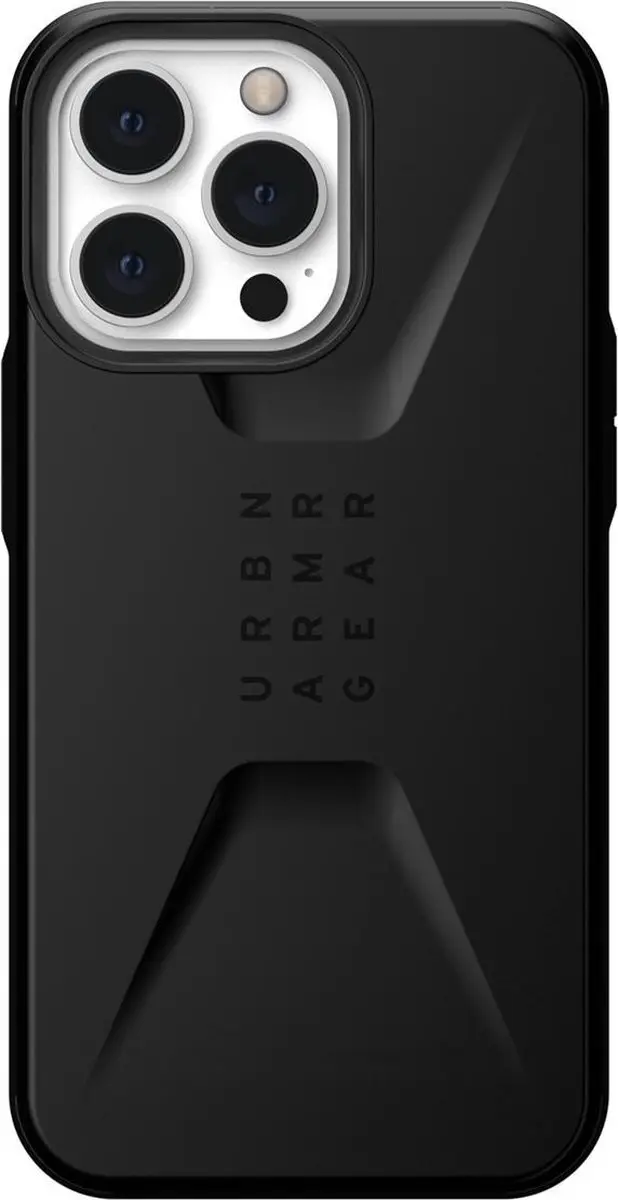 Urban Armor Gear Civilian iPhone 13 Pro Hoes 11315D114040 - Zwart - afbeelding 2 van 6