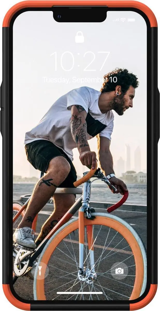 Urban Armor Gear Civilian iPhone 13 Pro Hoes 11315D114040 - Zwart - afbeelding 4 van 6