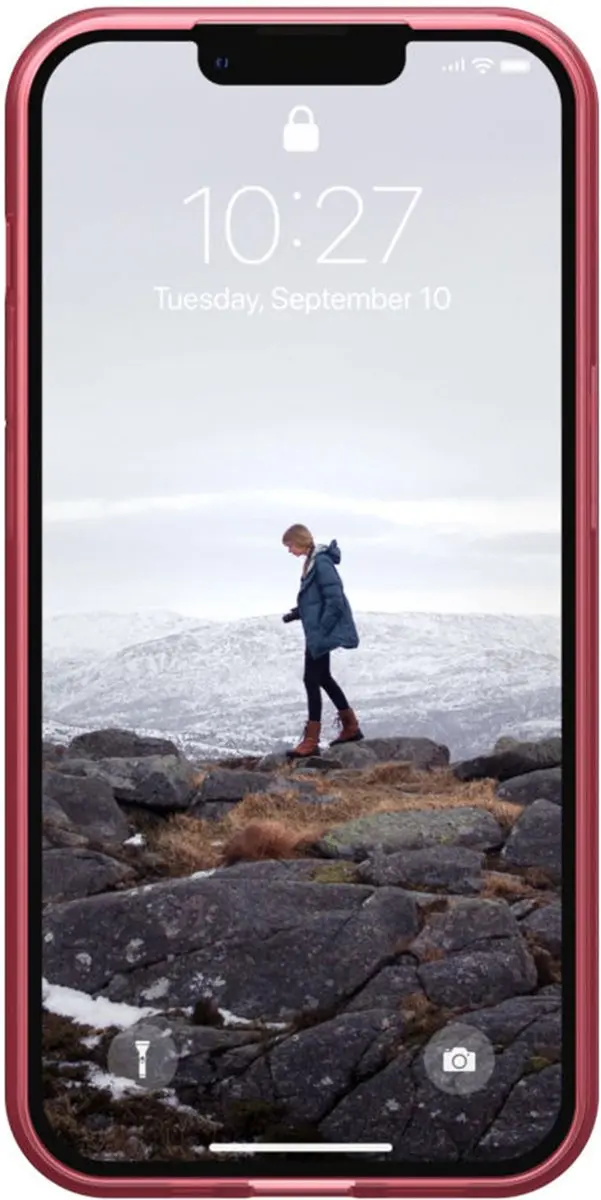 Urban Armor Gear Lucent iPhone 13 Pro Hoesje - Roze - afbeelding 3 van 6