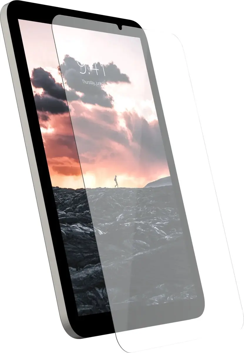 Urban Armor Gear Glass Shield Plus 1232801P0000 - iPad Mini 7/6 Screenprotector - Transparant - afbeelding 2 van 2