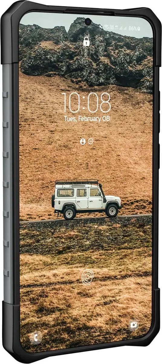 Urban Armor Gear Pathfinder Samsung Galaxy S22 Plus Hoesje - Zilver - afbeelding 4 van 6
