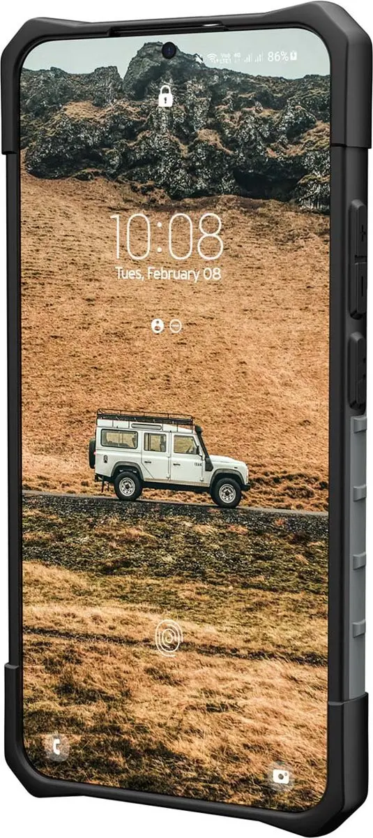 Urban Armor Gear Pathfinder Samsung Galaxy S22 Plus Hoesje - Zilver - afbeelding 3 van 6