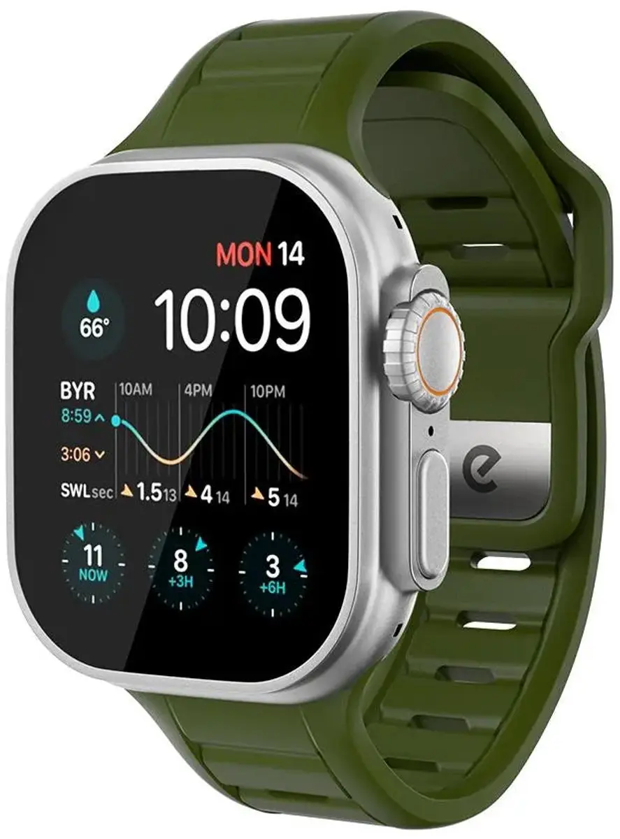KeyBudz Journey FKM Horlogeband 44-49mm
