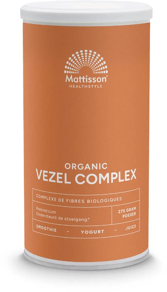 Mattisson Biologisch Vezel Complex Psyllium & Inuline 275g
