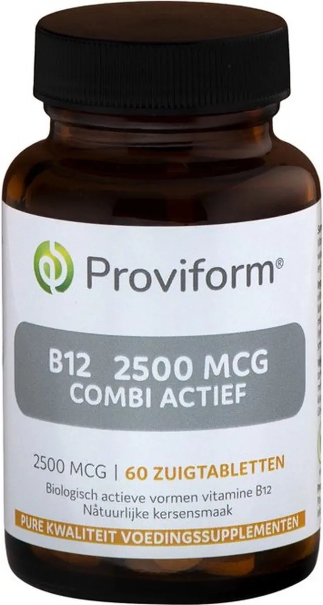 Proviform Vitamine B12 2500mcg Combi Actief Zuigtabletten