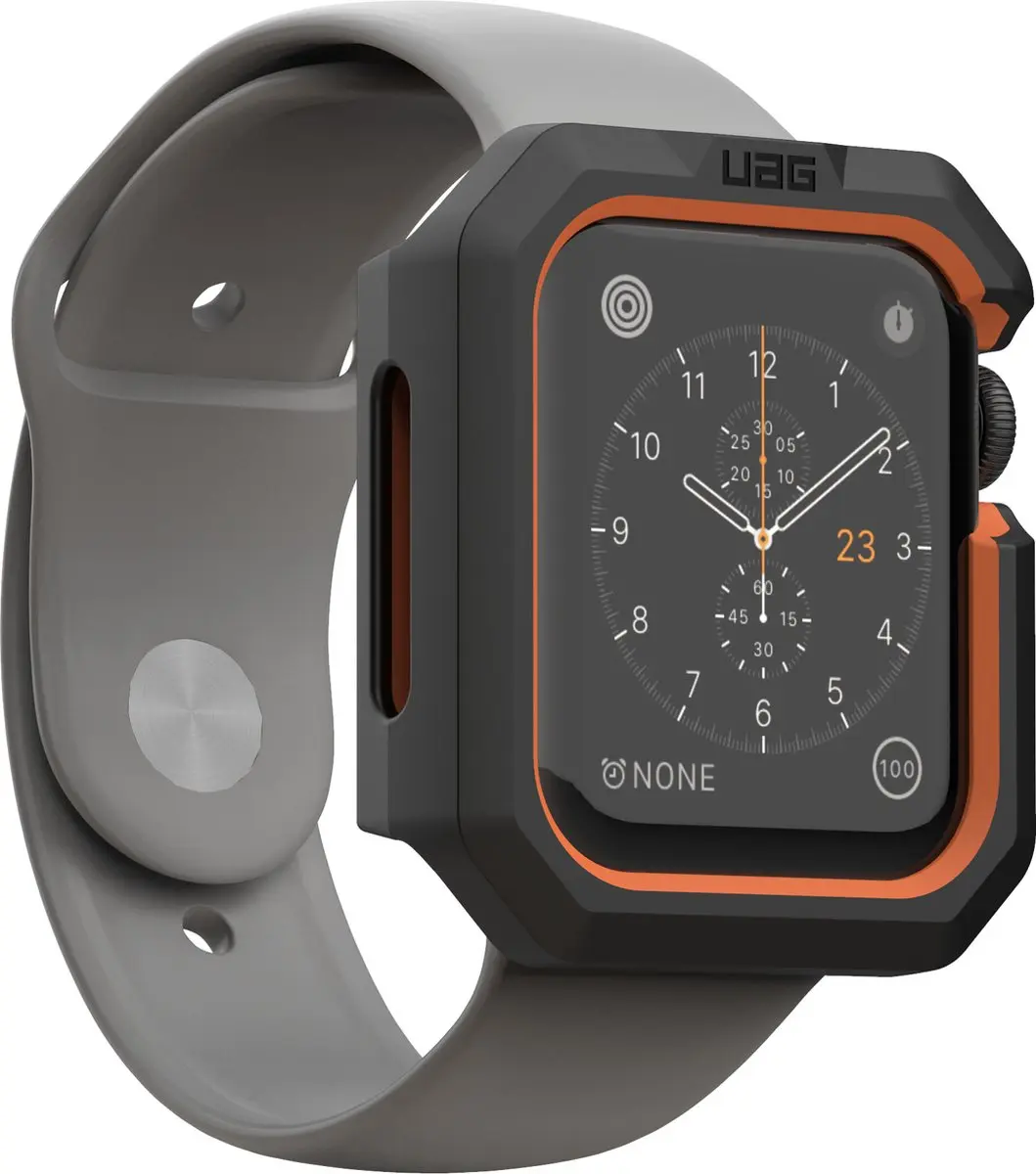 Urban Armor Gear Civilian Case Apple Watch 40mm - Zwart - afbeelding 6 van 6