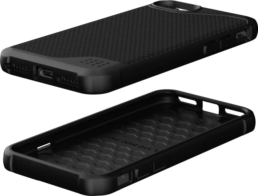 Urban Armor Gear Metropolis LT iPhone SE (2020/2022) Hoesje - Zwart - afbeelding 5 van 6