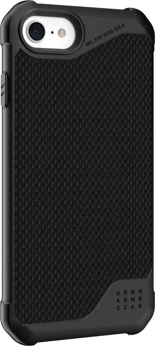 Urban Armor Gear Metropolis LT iPhone SE (2020/2022) Hoesje - Zwart - afbeelding 3 van 6