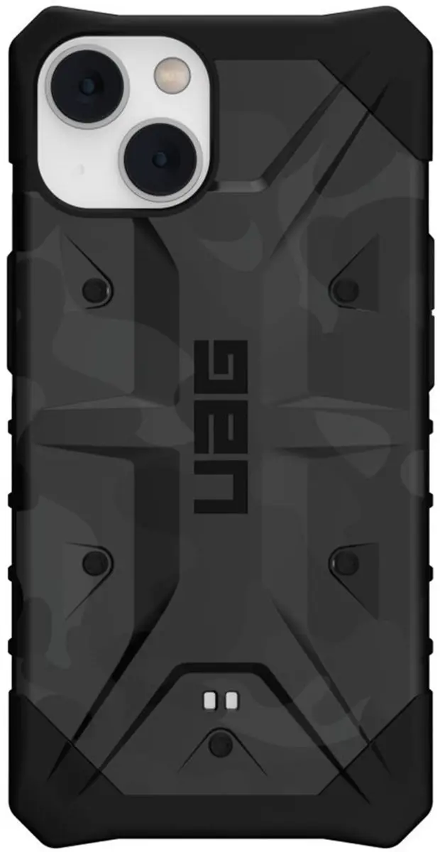 Urban Armor Gear Pathfinder SE iPhone 14 Plus Hoesje - midnight camo - afbeelding 2 van 6