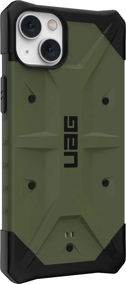Urban Armor Gear Pathfinder iPhone 14 Plus Hoesje - Olive - afbeelding 3 van 6