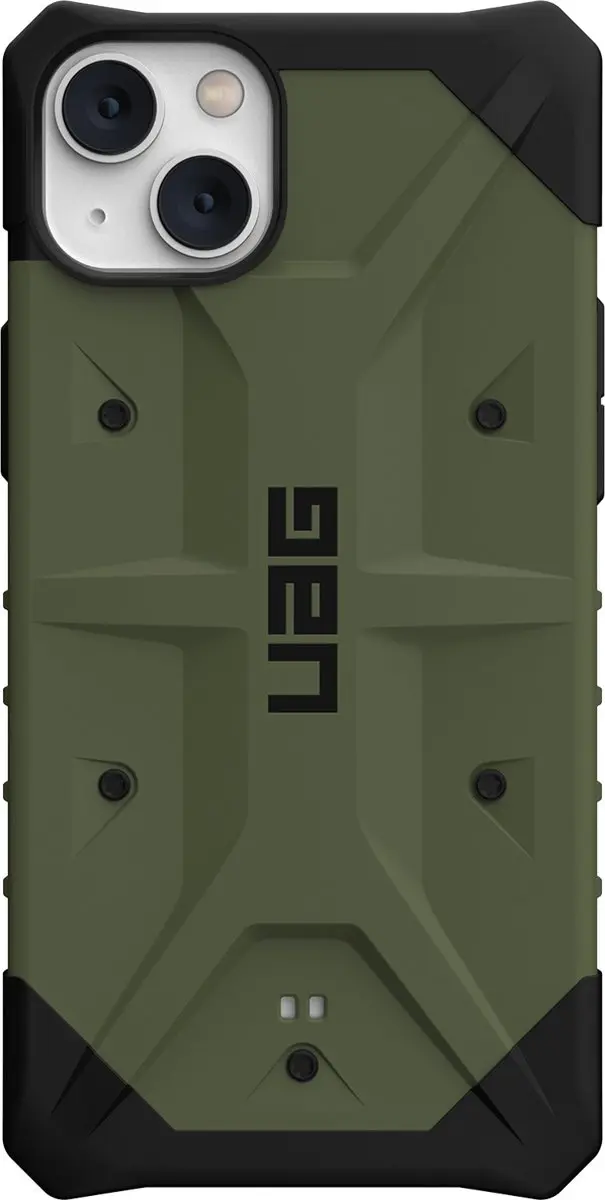 Urban Armor Gear Pathfinder iPhone 14 Plus Hoesje - Olive - afbeelding 2 van 6