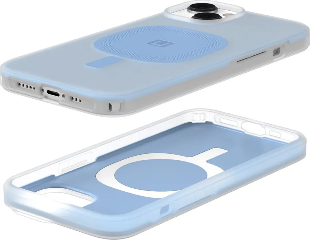 Urban Armor Gear Lucent 2.0 Mag Hoesje iPhone 14/13 - Blauw - afbeelding 6 van 6