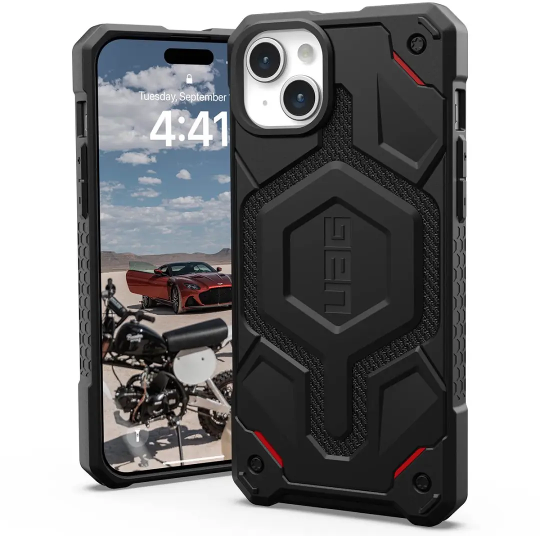 Urban Armor Gear Monarch Pro 114220113940 iPhone 15 Plus Hoesje