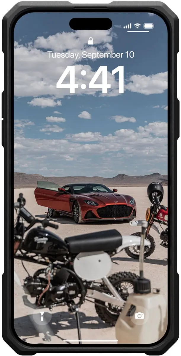 Urban Armor Gear Monarch Pro iPhone 15 Plus Mag Hoesje 114220114242 - Zwart - afbeelding 6 van 6